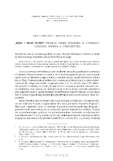 &bdquo;Ręka = moje słowo&rdquo;. Funkcje znak&oacute;w r&oacute;wności w utworach Tadeusza Peipera a cybernetyka.
