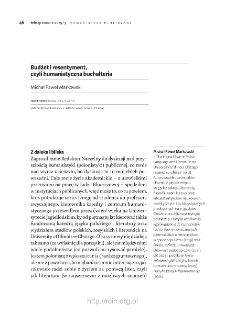 Budżet i resentyment, czyli humanistyczna buchalteria