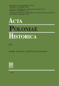 How Do You Feel in Polish? On Men&rsquo;s Emotions, the Refusal of Compassion and the Politics of Feelings of the National Democrats