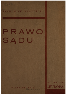 Prawo sądu