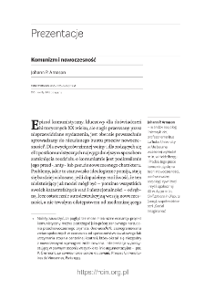 Komunizm i nowoczesność.