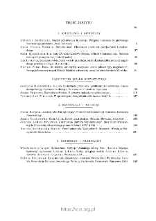 Pamiętnik Literacki, Z. 4 (2025), Spis treści