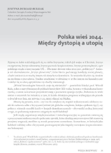 Polska wieś 2044. Między dystopią a utopią