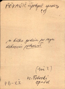 Pokarmiać - Pokorzyć się