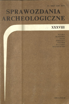 Osada ludności kultury łużyckiej w Łagiewnikach, woj. Bydgoszcz, w świetle badań paleoetnobotanicznych
