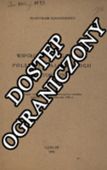 Wsp&oacute;łczesne zagadnienia polskiej dialektologii historycznej