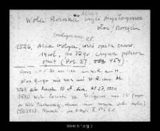 Mysłogoszcz. Files of Blonie district in the Middle Ages. Files of Historico-Geographical Dictionary of Masovia in the Middle Ages