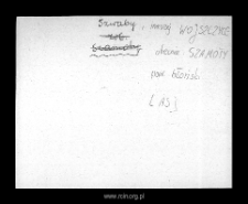Szamoty, now part of district Warszawa-Ursus. Files of Blonie district in the Middle Ages. Files of Historico-Geographical Dictionary of Masovia in the Middle Ages