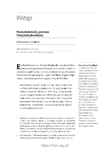 Postsekularność, przemoc i horyzont pluralizmu