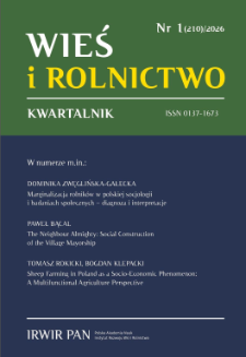 Przemiany na obszarach wiejskich i w rolnictwie w Polsce po przystąpieniu do Unii Europejskiej &ndash; perspektywa doradc&oacute;w rolnych