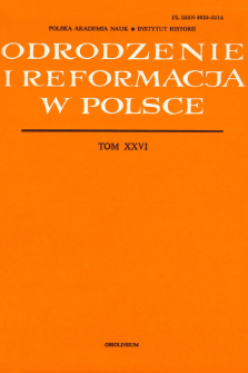 Rokosz sandomierski a Dymitr Samozwaniec