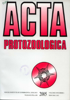 Acta Protozoologica Vol. 44 Nr 1 (2005)