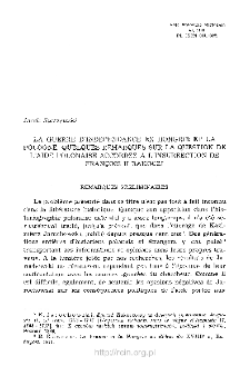 La guerre d&rsquo;ind&eacute;pendance en Hongrie et la Pologne. Quelques remarques sur la question de l&rsquo;aide polonaise accord&eacute;e &agrave; l&rsquo;insurrection de Fran&ccedil;ois II Rakoczi