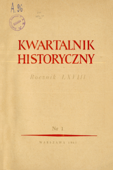 Badania nad Joachimem Lelewelem w Polsce wsp&oacute;łczesnej (1945-1960)
