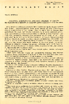 Kwartalnik Historyczny R. 69 nr 1 (1962), Przeglądy badań