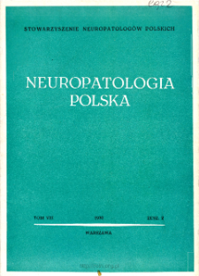 Neuropatologia Polska T.8 z. 2 (1970)