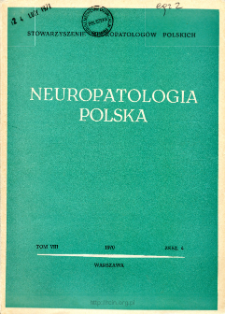 Neuropatologia Polska T.8 z.4 (1970)