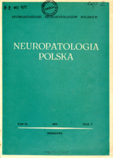 Neuropatologia Polska T.9 z.3 (1971)