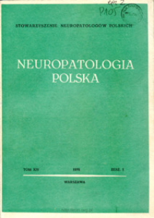 Neuropatologia Polska T.14 z.1 (1976)