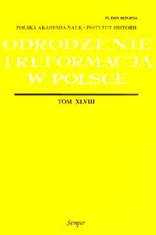 Razem czy z osobna? Procesy integracji włoskich imigrant&oacute;w w Rzeczypospolitej szlacheckiej