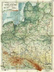 Mapa Polski : podziałka 1:2 500 000