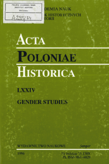 Peasant Women in the Polish Kingdom (the 19th Century - Beginning of the 20th Century)