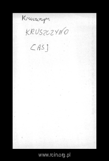 Gruszczyn. Files of Warka district in the Middle Ages. Files of Historico-Geographical Dictionary of Masovia in the Middle Ages