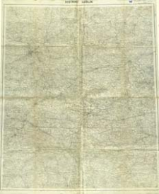 Distrikt Lublin : [mapa topograficzna]
