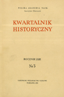 Niektóre kwestie sporne w zakresie historiografii, periodyzacji i dziejów Polski wczesnofeudalnej