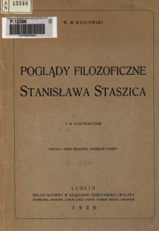 Poglądy filozoficzne Stanisława Staszica