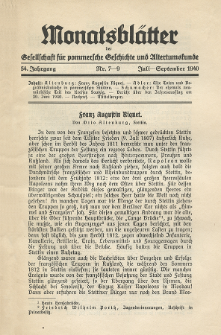 Monatsblätter Jhrg. 54, H. 7-9 (1940)