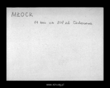 Młock. Files of Niedzborz district in the Middle Ages. Files of Historico-Geographical Dictionary of Masovia in the Middle Ages