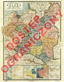 Polska : mapa polityczna