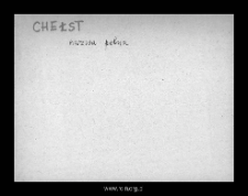 Chełst. Files of Szrensk district in the Middle Ages. Files of Historico-Geographical Dictionary of Masovia in the Middle Ages
