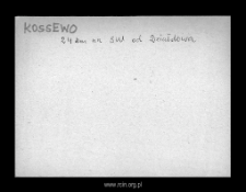 Kosewo. Files of Szrensk district in the Middle Ages. Files of Historico-Geographical Dictionary of Masovia in the Middle Ages