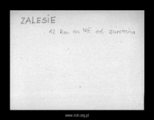 Zalesie . Files of Szrensk district in the Middle Ages. Files of Historico-Geographical Dictionary of Masovia in the Middle Ages
