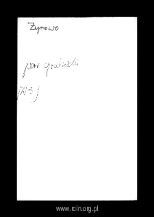 Żyr&oacute;w. Files of Grojec district in the Middle Ages. Files of Historico-Geographical Dictionary of Masovia in the Middle Ages