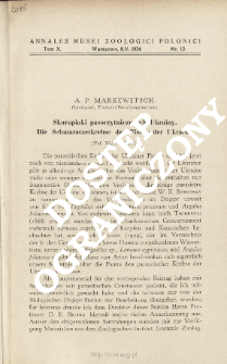 Die Schmarotzerkrebse der Fische der Ukraine