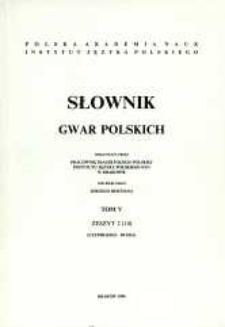 Słownik gwar polskich. T. 5 z. 2 (14), (Czupiradło-Dcera)
