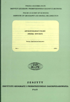 Antropoklimat Polski : (pr&oacute;ba syntezy) = Anthropoclimate of Poland : (an attempt of a synthesis)