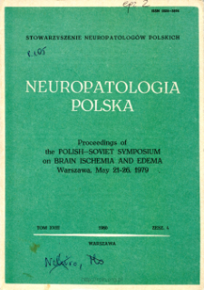 Neuropatologia Polska T.18 z.4 (1980)