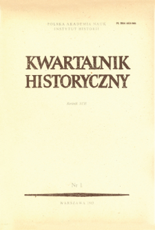 Kwartalnik Historyczny R. 92 nr 1 (1985), Kronika