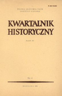 Postawa szlachty polskiej wobec osoby kr&oacute;lewskiej jako instytucji w latach 1587-1648 : pr&oacute;ba postawienia problematyki