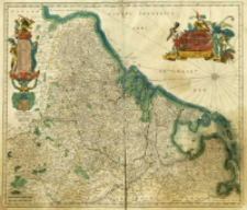 Novissima et accuratissima XVII Provinciarum Germaniae Inferioris Tabula