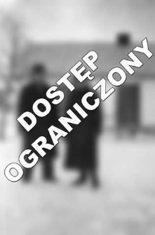 [Two men in front of the house in winter] [An iconographic document]