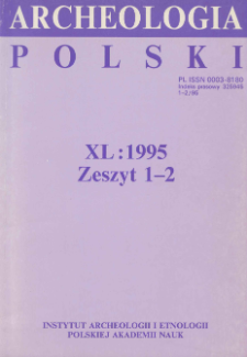 Wzg&oacute;rze Świętojakubskie w Sandomierzu. Rodziny Form Naczyń i polańscy garncarze (odpowiedź na głos polemiczny A. Buko 1995)