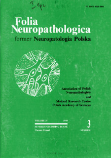 Folia Neuropathologica : former Neuropatologia Polska Vol.37 (1999) nr 3