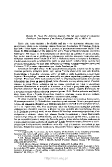 Kwartalnik Historyczny R. 101 nr 1 (1994), Recenzje