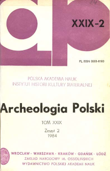 Pr&oacute;ba uchwycenia zr&oacute;żnicowania kulturowego ziem polskich w VI-VII w.