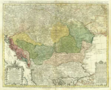 Hvngariae ampliori significatu et veteris vel Methodicae complexae Regna : Hvngariae Propriae, Croatiae, Dalmatiae, Bosniae, Serviae, Bulgariae, Cumaniae, Principatum, Transsylvaniae, Despotatus: Walachiae, Moldaviae (exclusis ab eadem alienatis Galitia et Ludomiria) in suas Provincias ac partes divisae et quoad Imperantes ex Avstriacis, Tvrcis Et Veneties distinctae (juncta tamen propter comoditatem Romania Vel Romelia Tvrcica) Tabula.